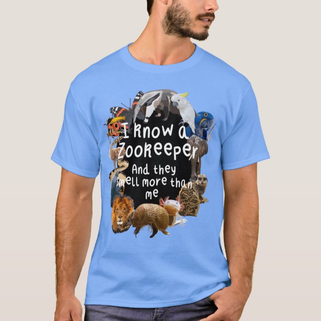 Z is for Zookeeper T-Shirt (Vorderseite)
