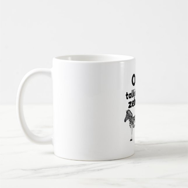 Z ist für Zebra Kaffeetasse (Links)