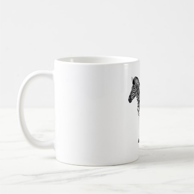 Z ist für Zebra Kaffeetasse (Links)