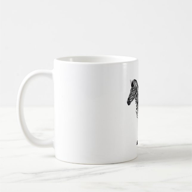 Z ist für Zebra Kaffeetasse (Links)