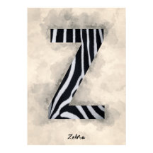 Z ist für Zebra