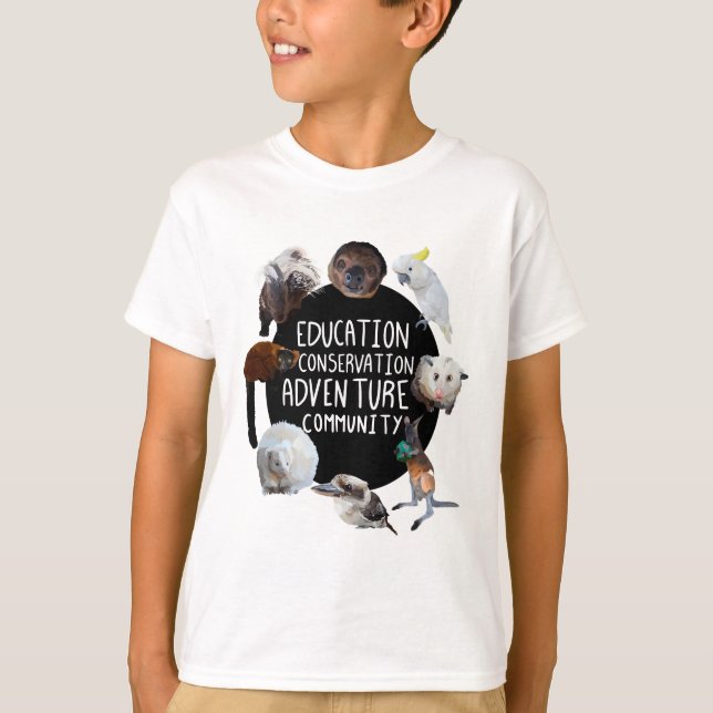 Z ist für Zoo T-Shirt (Vorderseite)