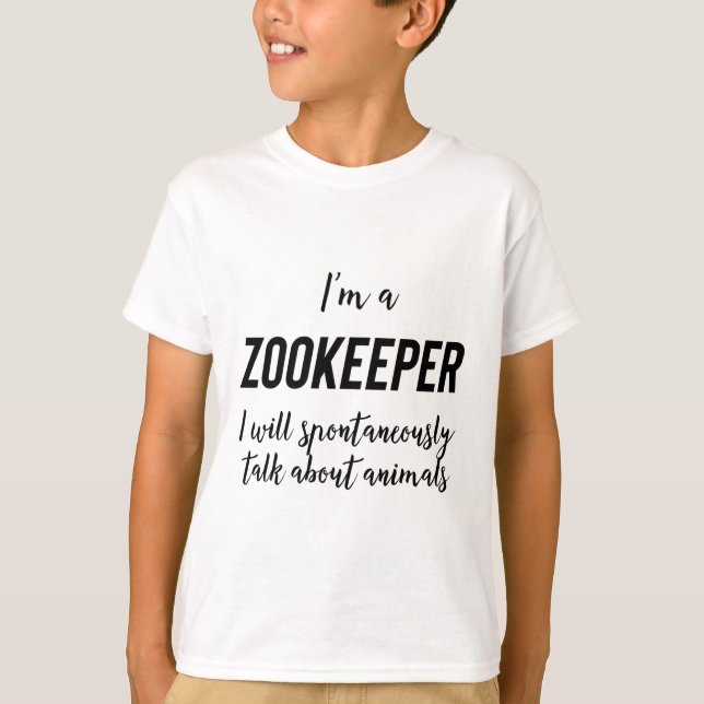 Z ist für Zookeeper T-Shirt (Vorderseite)