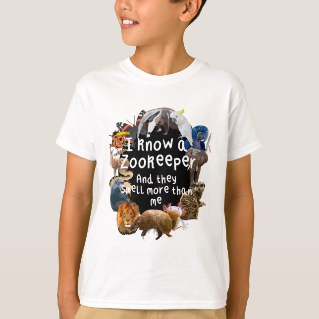 Z ist für Zookeeper T-Shirt (Vorderseite)