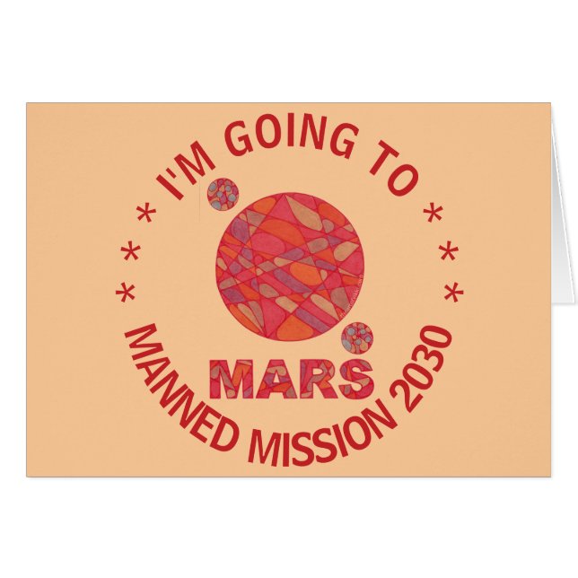 Z Mars: Das Sonnensystem des Weltraum-Geek-Systems (Vorderseite (Horizontal))
