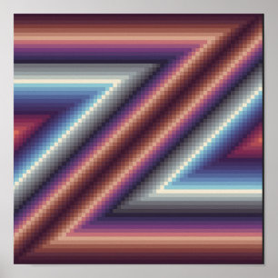 Z-Muster Poster