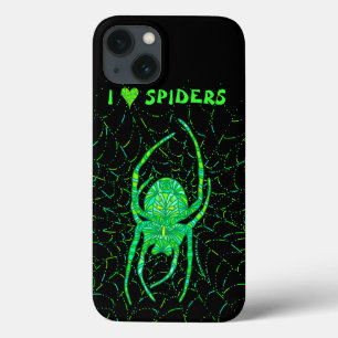 Z Neon Green Spider Spooky Arachnid Halloween Spaß Case-Mate iPhone Hülle