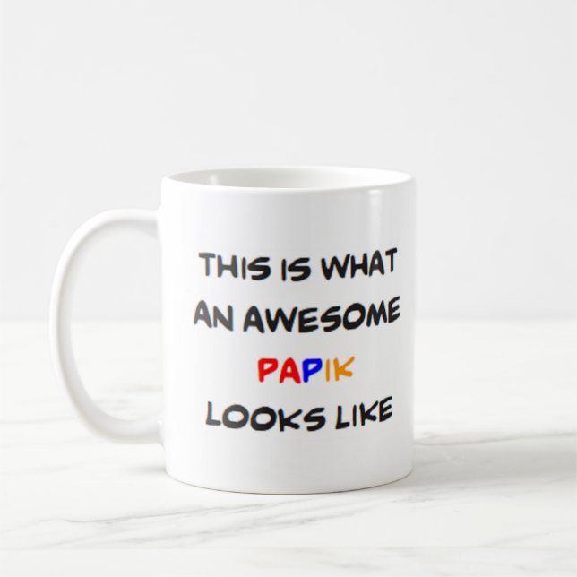 Z Papik, großartig Kaffeetasse (Links)