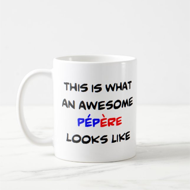z Pepere, phantastisch Kaffeetasse (Links)