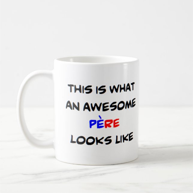 z pere, phantastisch kaffeetasse (Links)