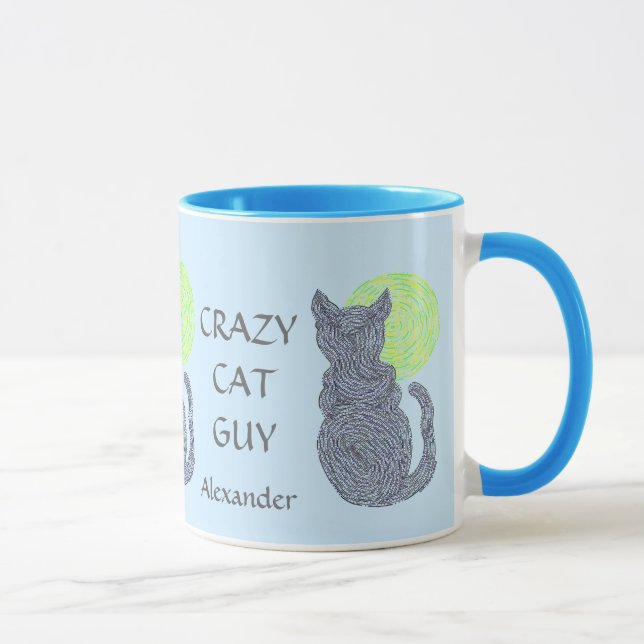 Z personifizieren diese Spaß-verrückte Tasse (Rechts)