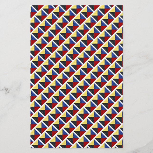Z Zulu Nautical Mini Wrapping Paper | Grundlegende Flyer (Vorne)