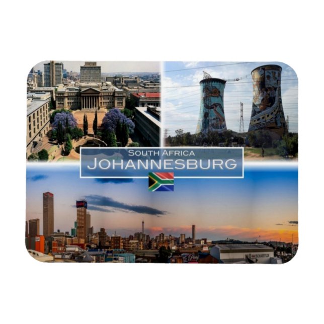 ZA Südafrika - Johannesburg Joburg - Magnet (Horizontal)