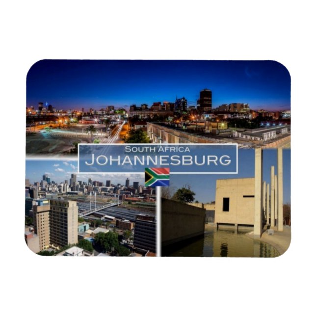 ZA Südafrika - Johannesburg Joburg - Magnet (Horizontal)