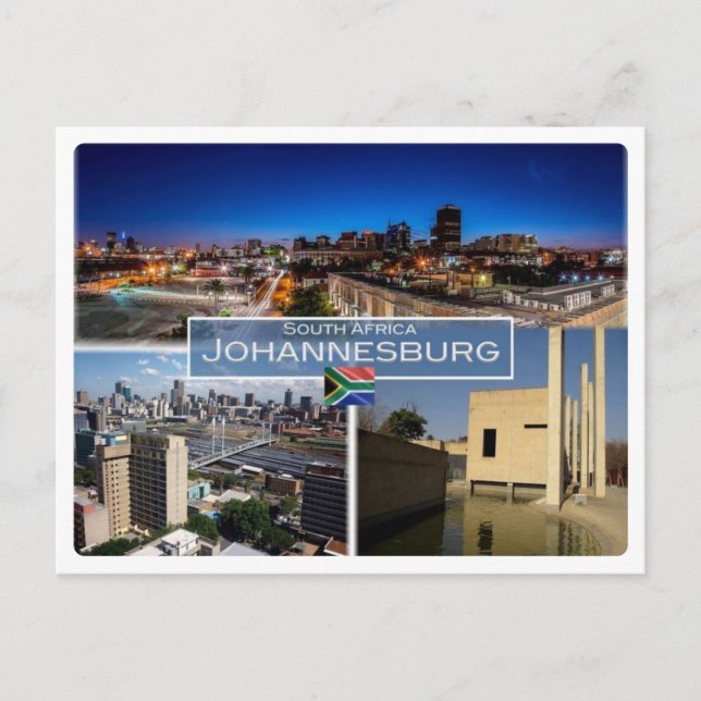 ZA Südafrika - Johannesburg Joburg - Postkarte (Vorderseite)