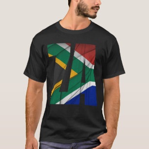 ZA - Südafrikanische Flagge T-Shirt