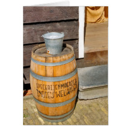 Zaanse Schans Spice Warehouse Barrel