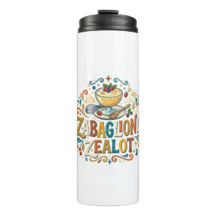 Zabaglione-Fanatiker-T-Shirt Thermosbecher