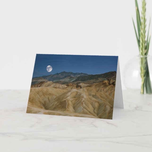 Zabriskie Point | Death Valley National Park Karte (Vorderseite)