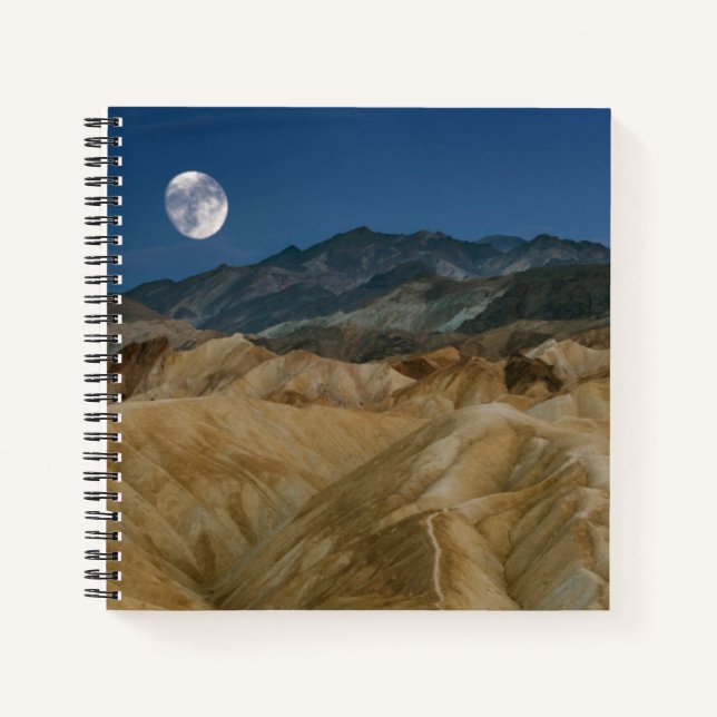 Zabriskie Point | Death Valley National Park Notizbuch (Vorderseite)