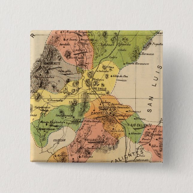 Zacatecas, Mexiko Button (Vorderseite)
