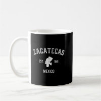 Zacatecas Mexiko Mapa Est. 1546 Estado De Zacateca