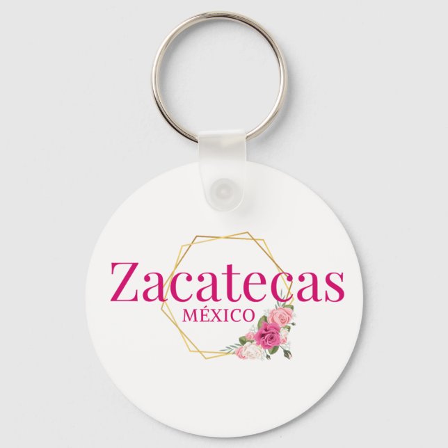 Zacatecas Mexiko Reiseziel Bridesmaid Schlüsselanhänger (Vorderseite)