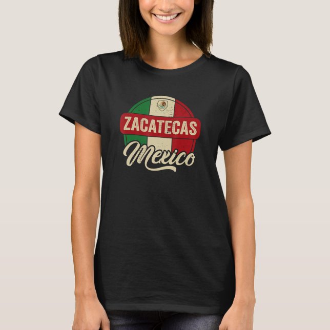 Zacatecas Mexiko T-Shirt (Vorderseite)