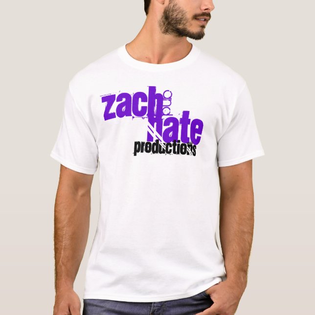 Zach et T-shirt de productions de Nate (Devant)
