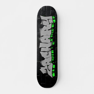 Zachary Graffiti Custom Personalisiert Skateboard