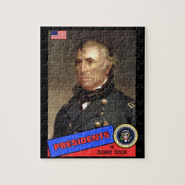 Zachary Taylor Baseball Card (Vertikal)