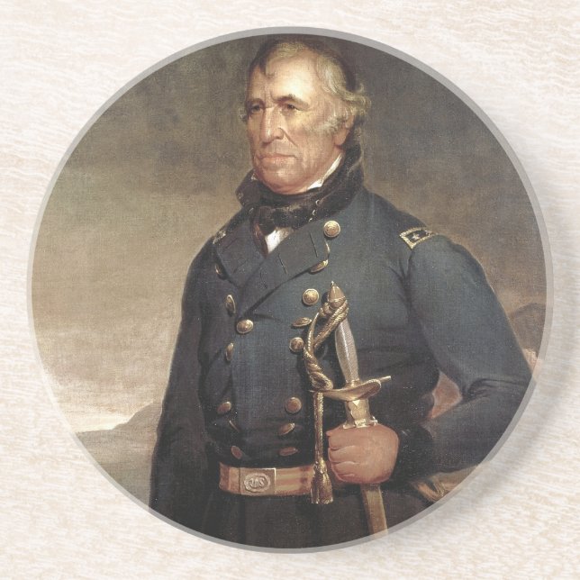 Zachary Taylor Getränkeuntersetzer (Vorne)