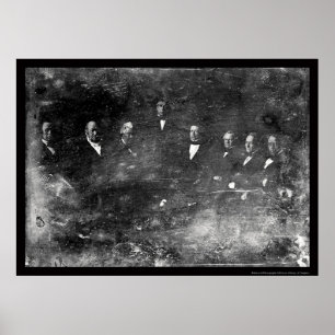 Zachary- TaylorkabinettDaguerreotype 1849 Poster