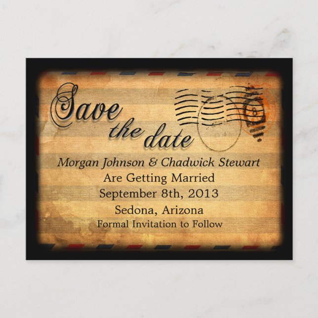 Zachée Enregistrer la date Cartes postales (Devant)