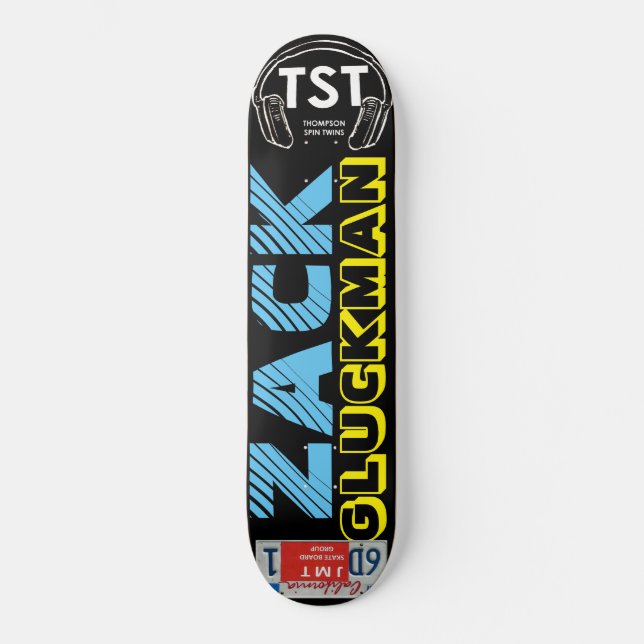 ZACK GLUCKMAN Skateboard (Vorderseite)