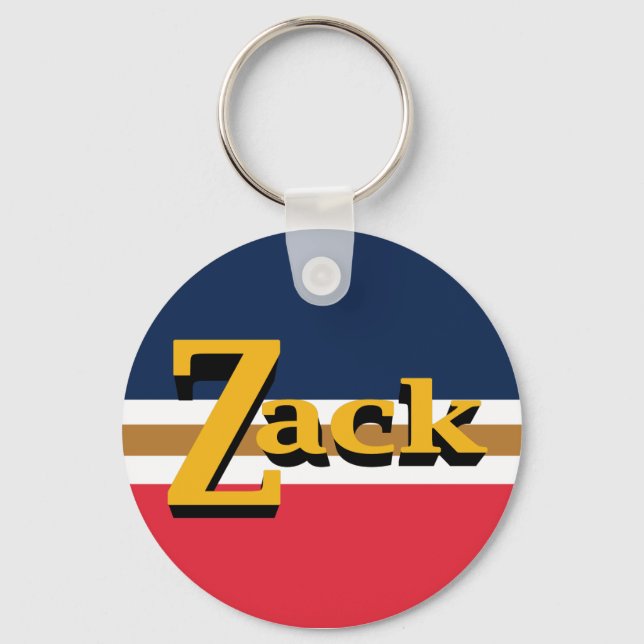 Zack Keychain Schlüsselanhänger (Vorderseite)