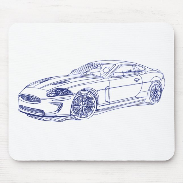 Zacke XKR 2011 Mousepad (Vorne)