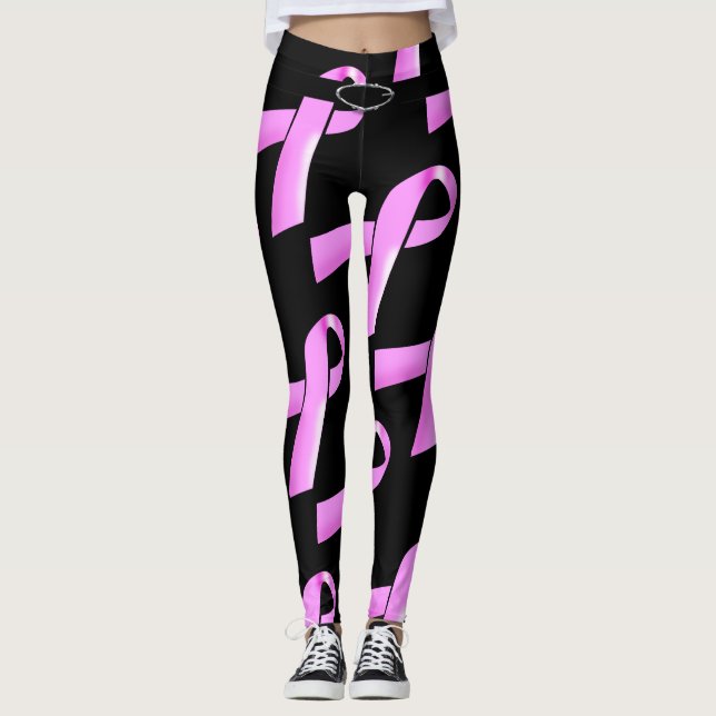 Zacken Sie für Brüste aus, die | Hintergrund Leggings (Vorderseite)