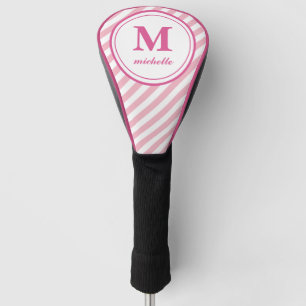 Zacken Sie Golf striped personalisiertes Headcover
