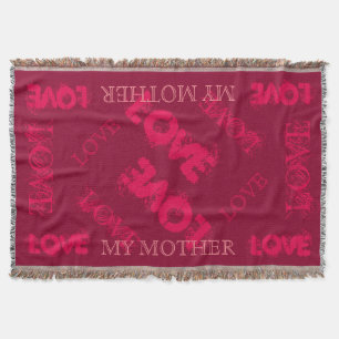 Zacken Sie meine Mutter-Wurfs-Decke aus Decke