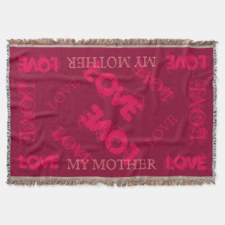 Zacken Sie meine Mutter-Wurfs-Decke aus Decke