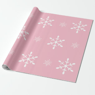 Zacken Sie mit weißem Weihnachten der Geschenkpapier