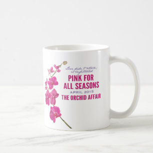 Zacken Sie während aller Jahreszeiten April aus Kaffeetasse
