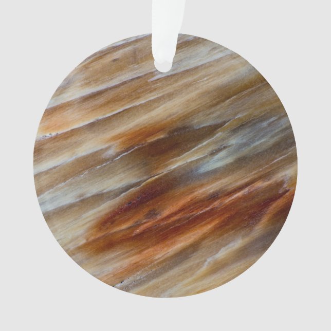 Zackenholz Ornament (Vorderseite)