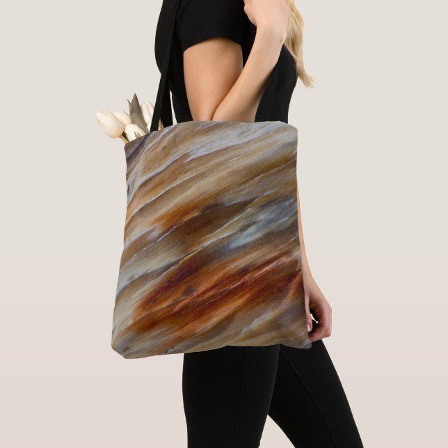 Zackenholz Tasche (Von Nahem)