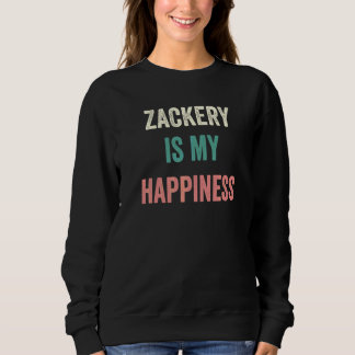 Zackery ist mein Glück   Sweatshirt