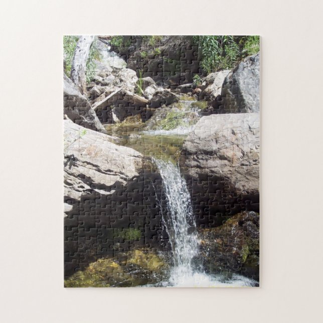 Zackiges Fotopuzzlespiel, das Idaho-Stromszene (Vertikal)