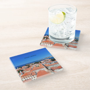 Zadar, Kroatien, Altstadt, Glasuntersetzer