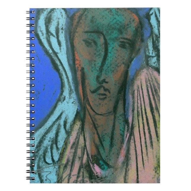 Zadkiel Healing Angel Notebook Notizblock (Vorderseite)