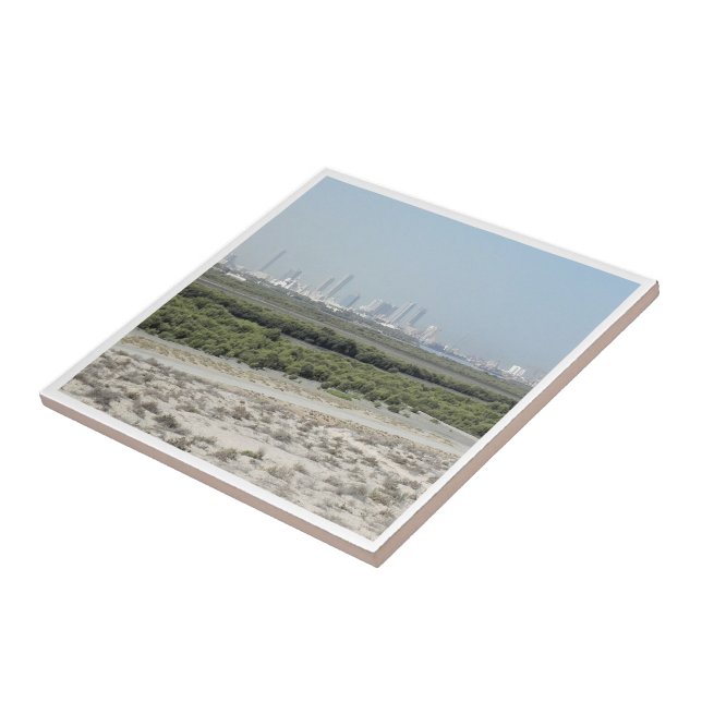 zAE009 UMM AL-QAYWAY panorama, Fliese (Seite)